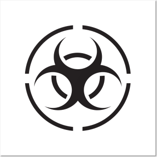 Biohazard sign Posters and Art